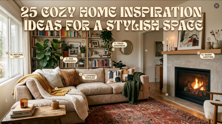 25 Cozy Home Inspiration Ideas for a Stylish Space